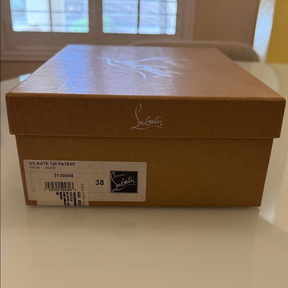 Christian Louboutin Tan Shoe Box